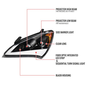 Spec-D Tuning 2lhp-Gens210jm-Oz Headlight Assembly||2lhp-Gens210jm-Oz_7.Jpg||92||sdtens210jmoz||1563719