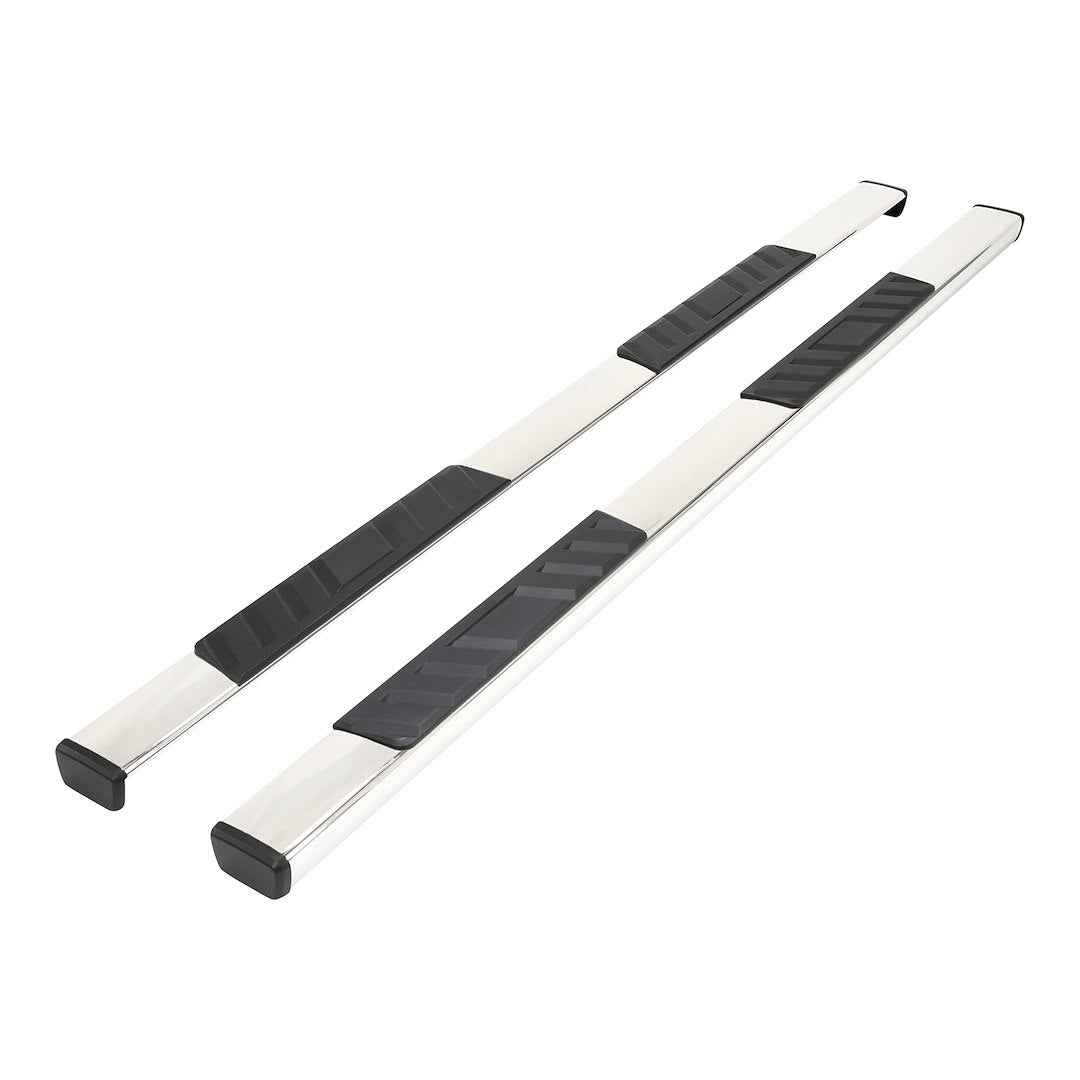 Product of TrailFX A4001S TFX 4" Trapezoid Side Steps Nerf Bar With Surface Steps 