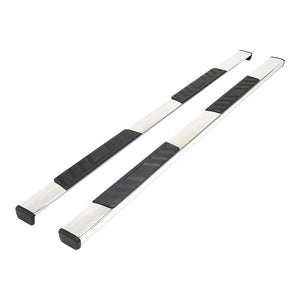 Product of TrailFX A4001S TFX 4" Trapezoid Side Steps Nerf Bar With Surface Steps 