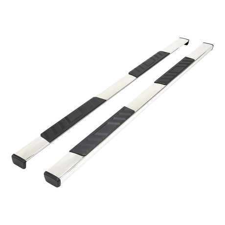 Product of TrailFX A4001S TFX 4" Trapezoid Side Steps Nerf Bar With Surface Steps 