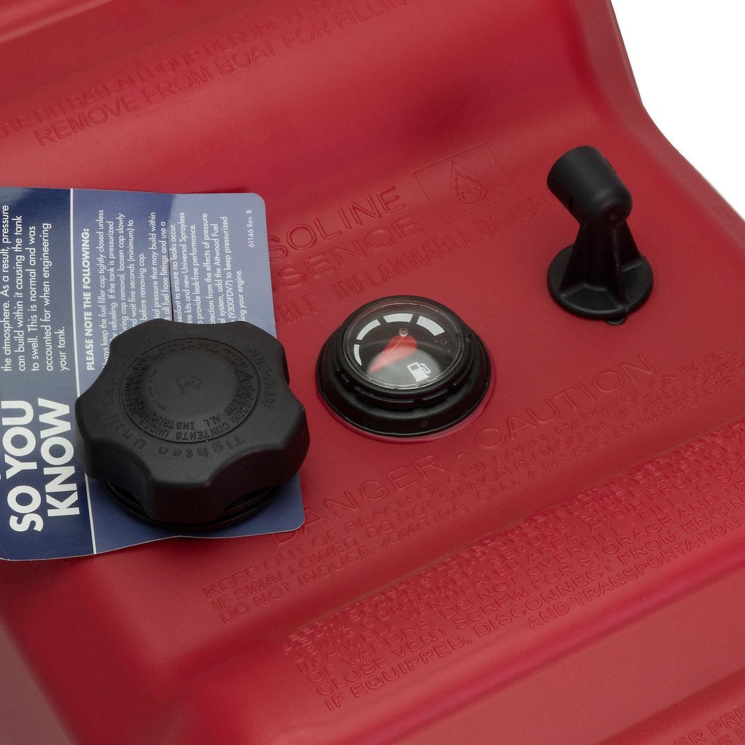 Product of Attwood Marine 8812LPG2 12 Gallon Plastic (High Density Polyethylene)/ Ethylene Vinyl Alcohol Fuel Tank 
