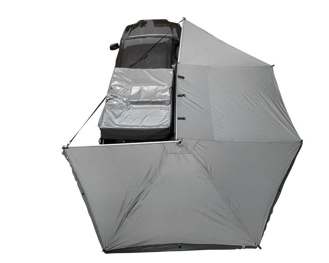 Product of Overland Vehicle Systems 18079909 SUV/Pickup Overlanding Manual Awning, Black Solid
