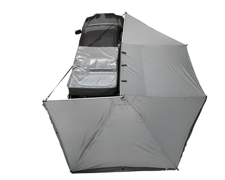 Product of Overland Vehicle Systems 18079909 SUV/Pickup Overlanding Manual Awning, Black Solid