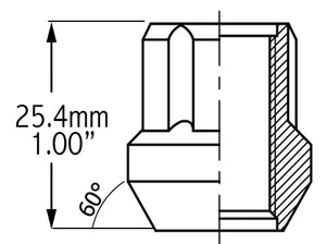Product of Coyote Wheel Accessories 201148 60 Degree Conical 14x1.5 Lug Nut 