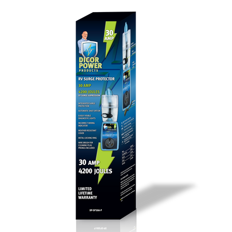 Product of Dicor Corp. DP-SP30A-P  Surge Protector 