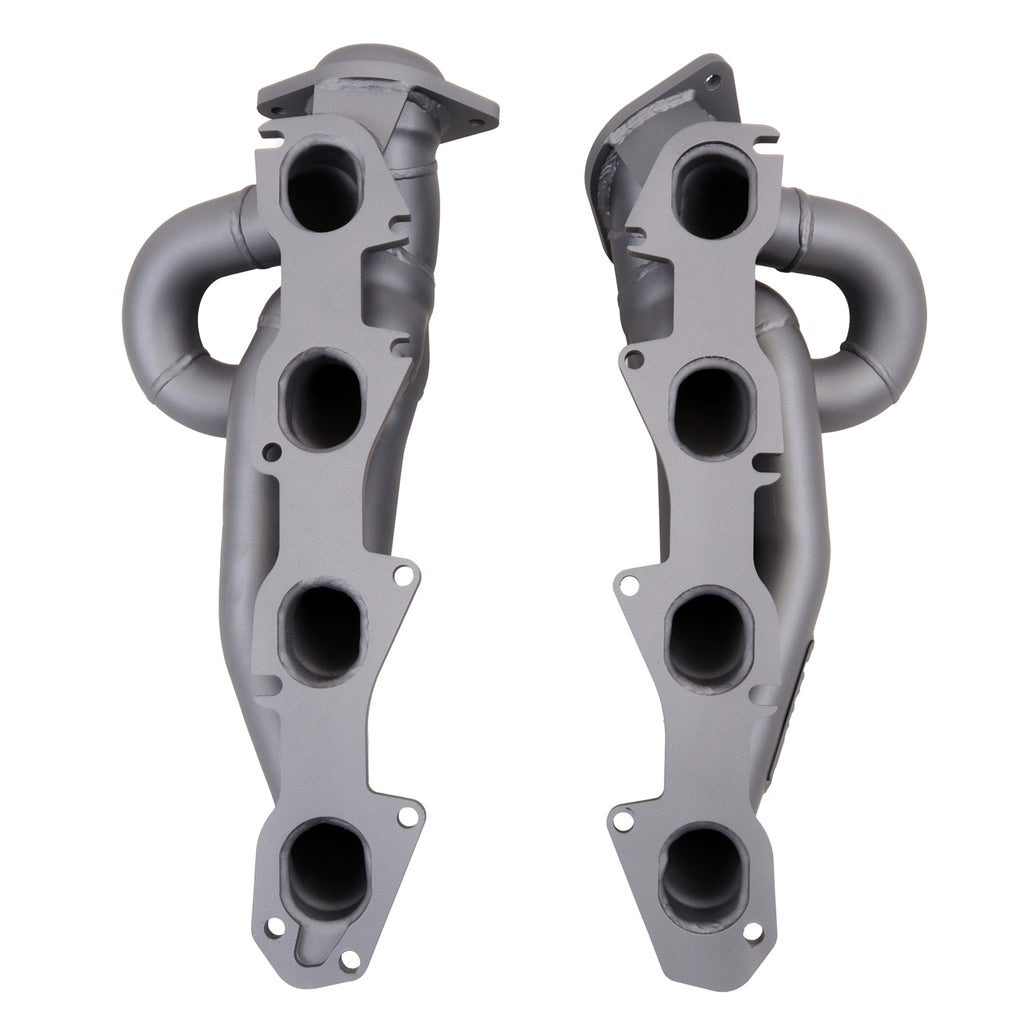 Product of BBK Performance Parts 4014 Short Tube Chrome Plated Steel Exhaust Header 