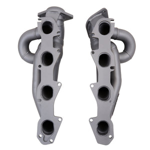 Product of BBK Performance Parts 4014 Short Tube Chrome Plated Steel Exhaust Header 