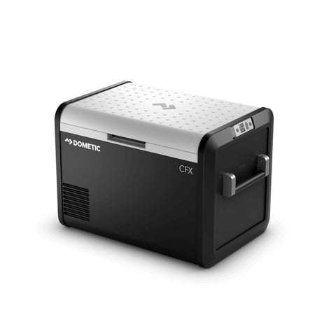 Product of Dometic Outdoor Division 53 Liter/ 83 Can Storage Volume Single Compartment Adjustable For Refrigerator Or Freezer Function , Gray 