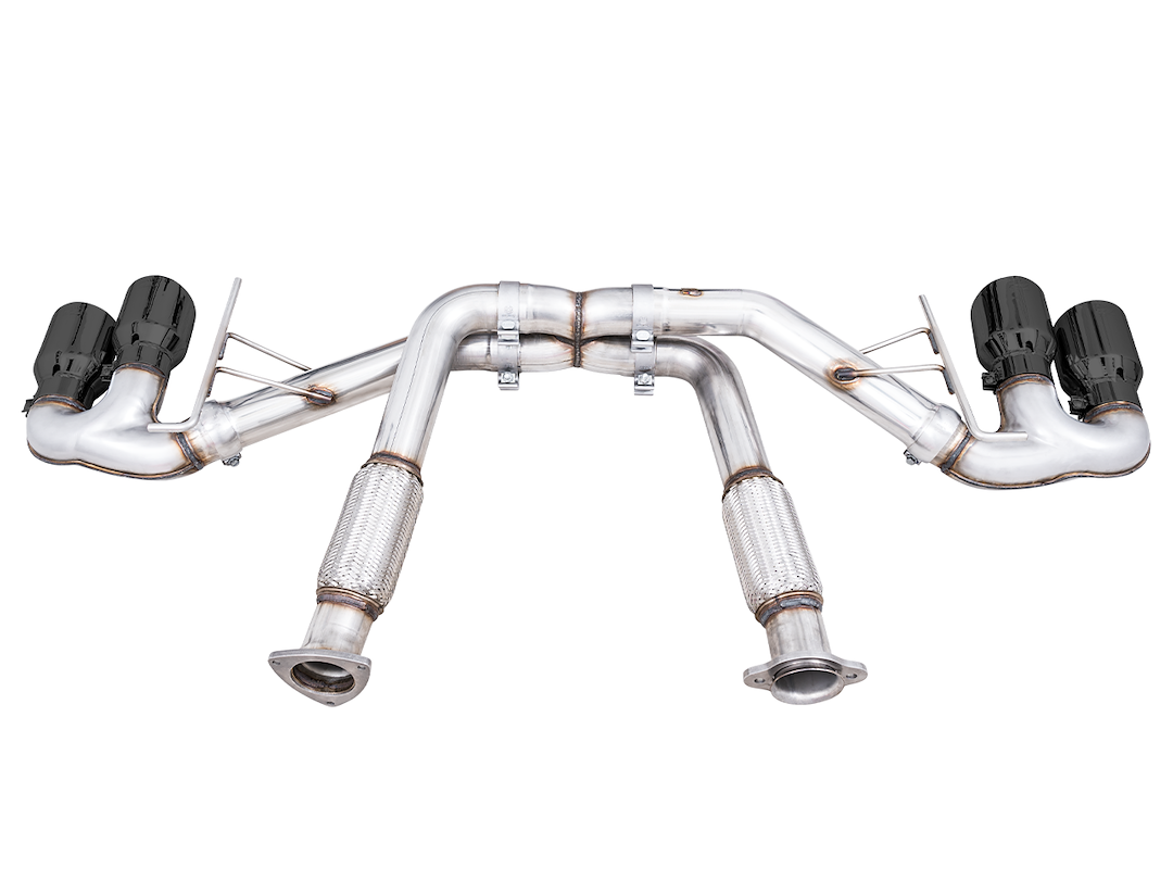 Product of AWE Tuning 3020-43086 Track Edition Cat-Back System Dual Exhaust System Kit 