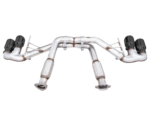 Product of AWE Tuning 3020-43086 Track Edition Cat-Back System Dual Exhaust System Kit 