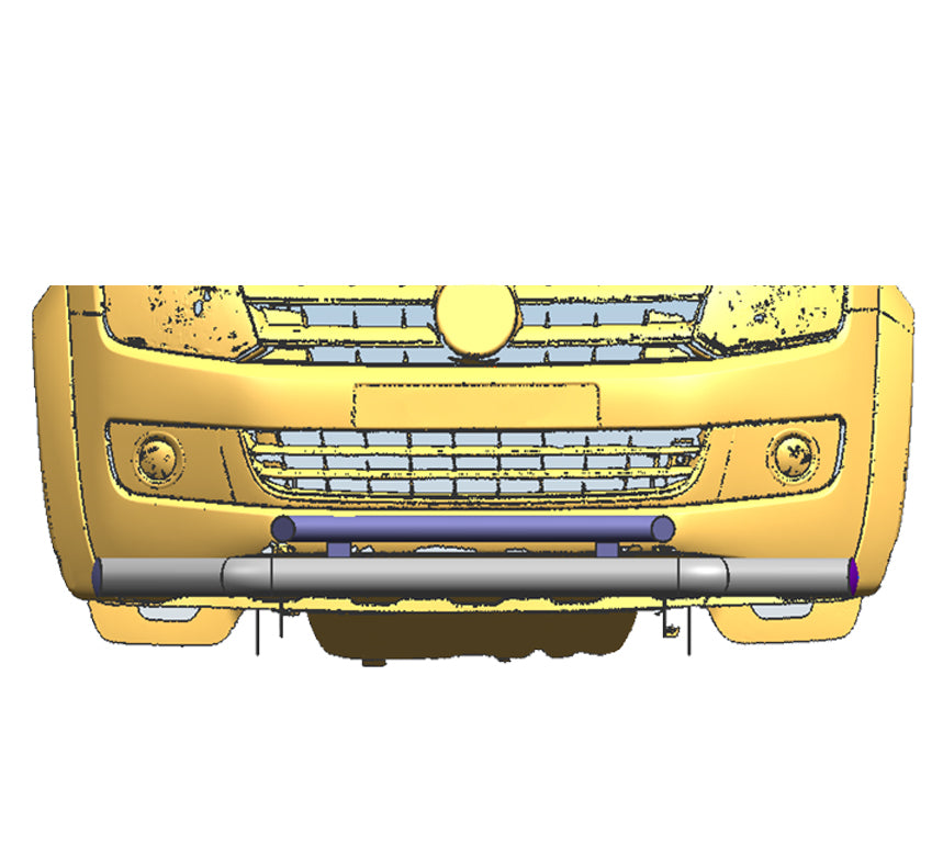 Product of Black Horse Offroad Fd-Fo01s Bumper Guard