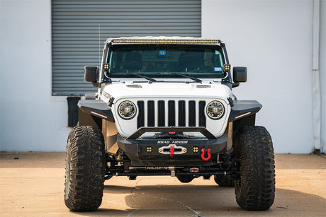 Product of Road Armor 518AFFWB Non-Exposed Fasteners Black Fender Flare - 
