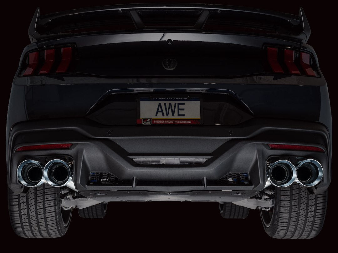 Product of AWE Tuning 3020-42375 Track Edition Cat-Back System Dual Exhaust System Kit 