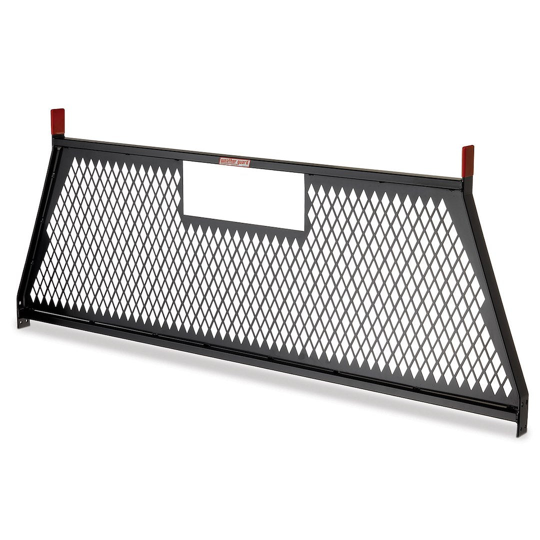 Product of Weather Guard (Werner) 1906-5-02 Threaded Fasteners Black Powder Coated Mesh Headache Rack 