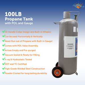 Flame King Ysn100hoga Propane Tank||||91||y6eysn100hog||1926542
