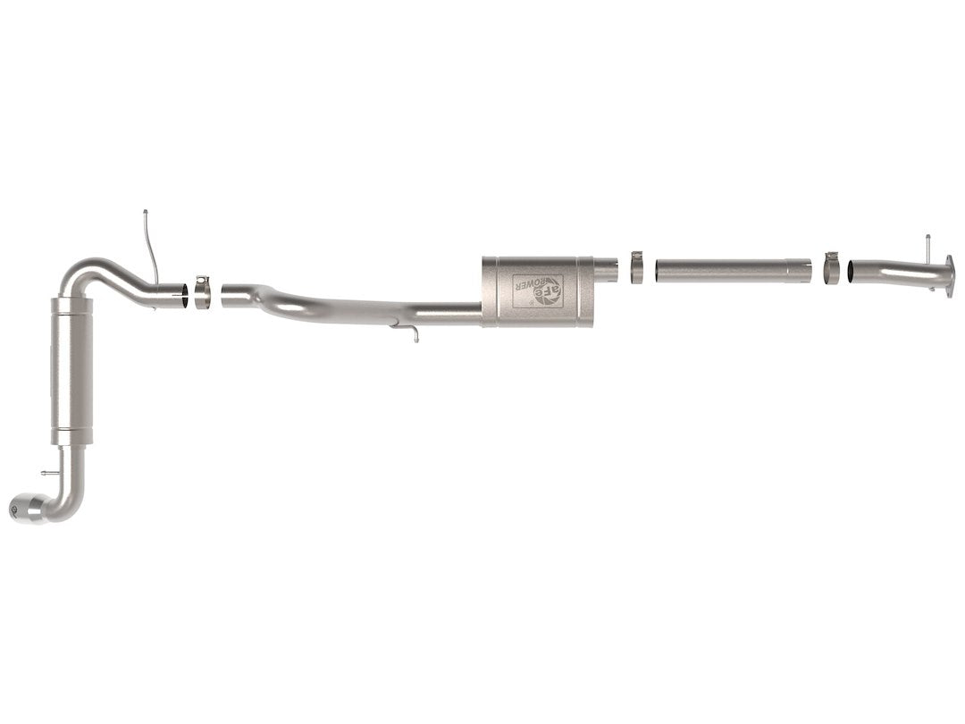 Product of Advanced FLOW Engineering 49-43136-P Apollo GT Cat-Back System Single Exhaust System Kit 