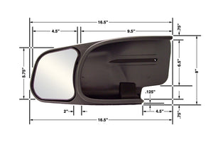 Product of Cipa Usa 10801 Exterior Towing Mirror