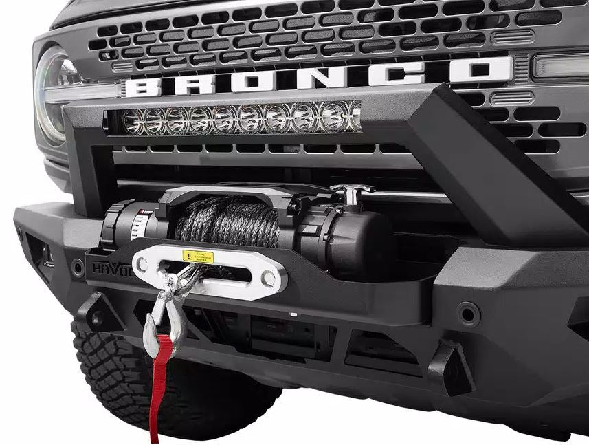 Product of Havoc Offroad HFB-02-003 Bender Steel Powder Coated Bumper 