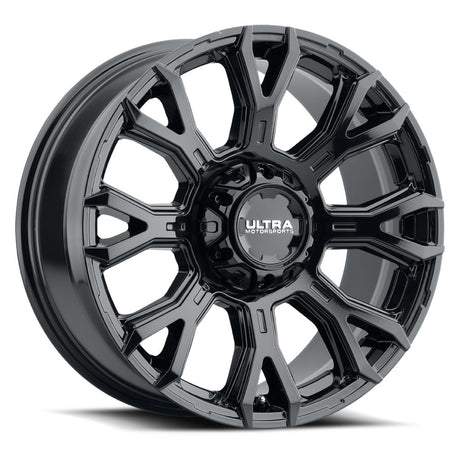 Product of Ultra Wheel 20x10 Black Wheel - 5x5.00 Bolt Pattern 
