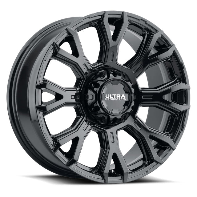 Product of Ultra Wheel 20x10 Black Wheel - 5x5.00 Bolt Pattern 