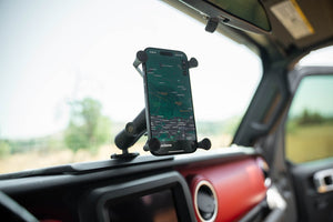 Dv8 Offroad Dmjl-02 Cell Phone Mount Plate||jeep-Wrangler-Jl-_-Gladiator-Jt-Device-Dash-Mount-V2-Installed-10.Jpg||95||dv8dmjl02||1626934
