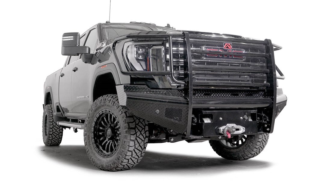 Product of Fab Fours GM24-S6260-1 Steel Gloss Powder Coated Bumper 