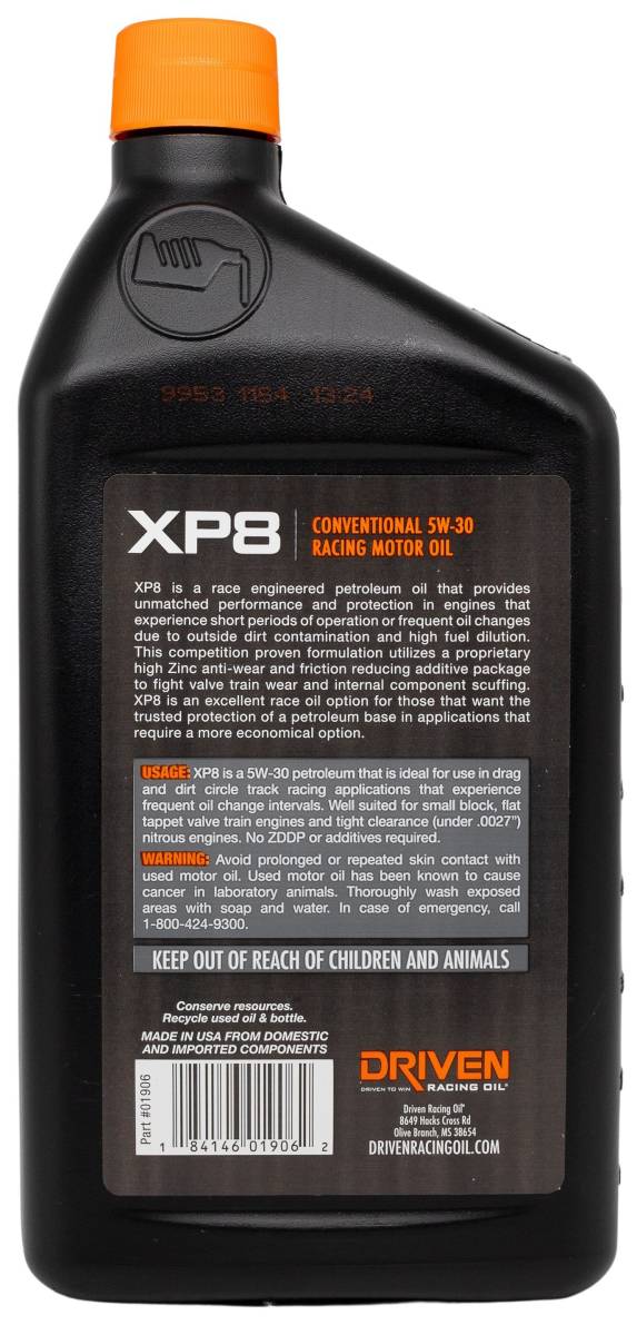 Product of Driven Racing Oil/ Joe Gibbs 01906 Oil