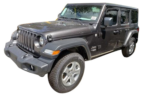 Product of TrailFX 4250H TFX 4-PC Window Vents Outside Channel Rainguard 