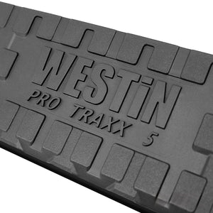 Product of Westin Automotive 21-534725 Black Powder Coated Oval Nerf Bar - Truck Wheel To Wheel 