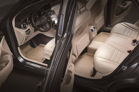 Product of 3D Mats KAGU L1TY29601509 Black Thermoplastic Rubber Of Carbon Fiber Texture Floor Liner 