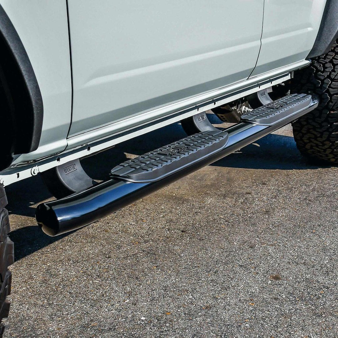 Product of Westin Automotive 21-24195 PRO TRAXX ® Nerf Bar With Surface Steps 