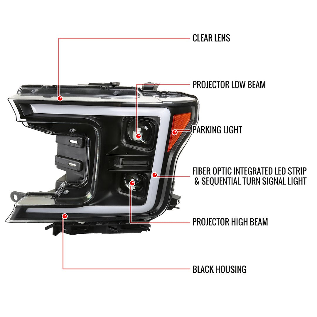 Spec-D Tuning 2lhp-F15018jm-Sq-Rs Headlight Assembly||2lhp-F15018jm-Sq-Rs_4.Jpg||89||sdt5018jmsqrs||1254137