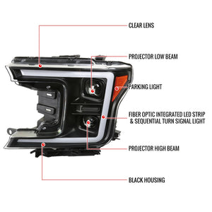 Spec-D Tuning 2lhp-F15018jm-Sq-Rs Headlight Assembly||2lhp-F15018jm-Sq-Rs_4.Jpg||89||sdt5018jmsqrs||1254137