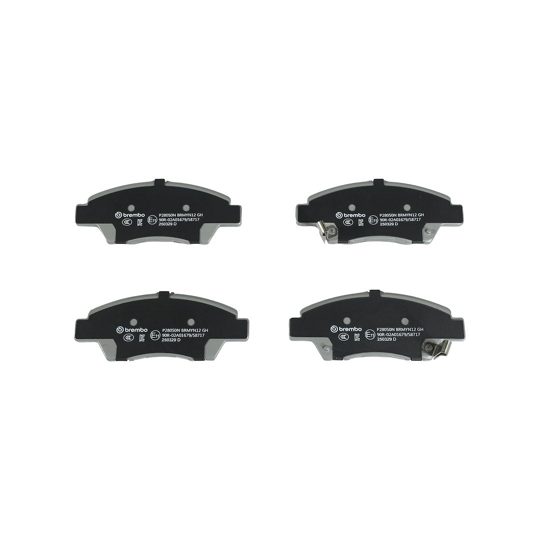 Brembo P28050n Brake Pad||p28050n_Bac.Jpg||88||brmp28050n||1752880