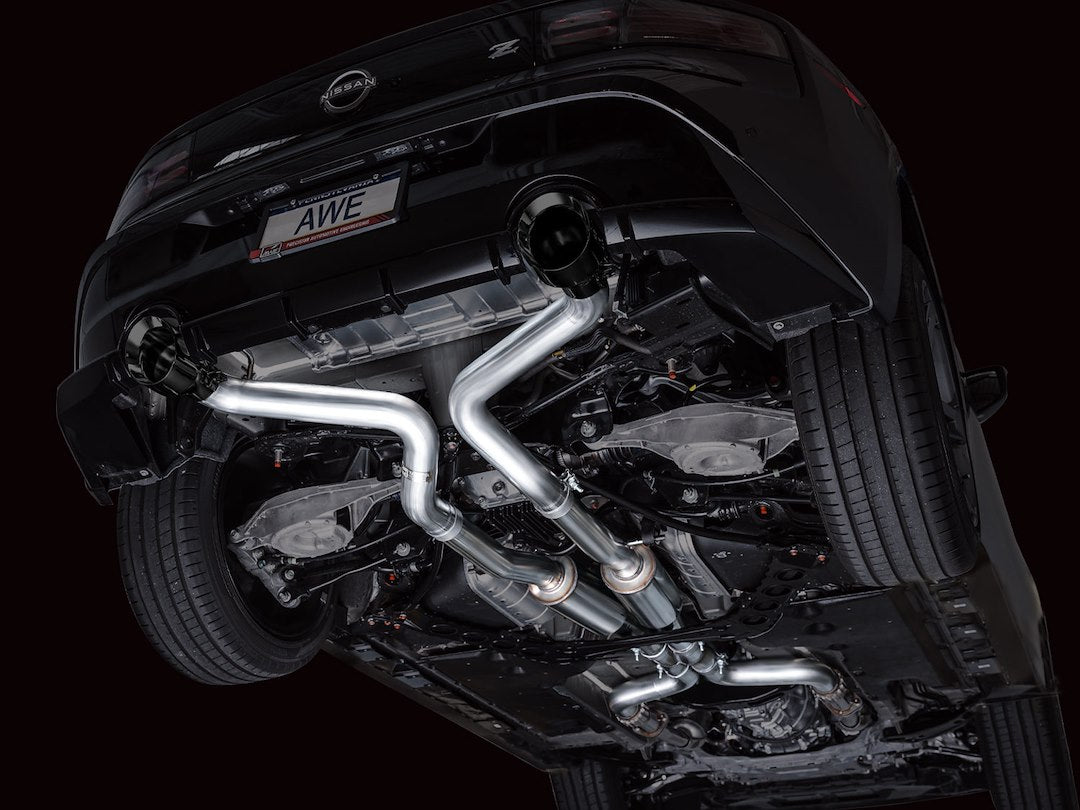 Product of AWE Tuning 3020-33400 Track Edition Cat-Back System Dual Exhaust System Kit 