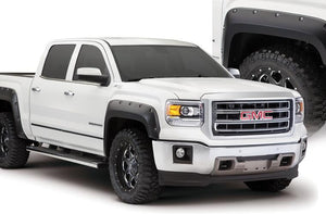 Product of Bushwacker 40960-02 Pocket Style/ Exposed Fasteners Black Fender Flare - Set Of 4 