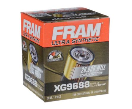 Fram Filter Xg9688 Oil Filter||||88||f24xg9688||2018271