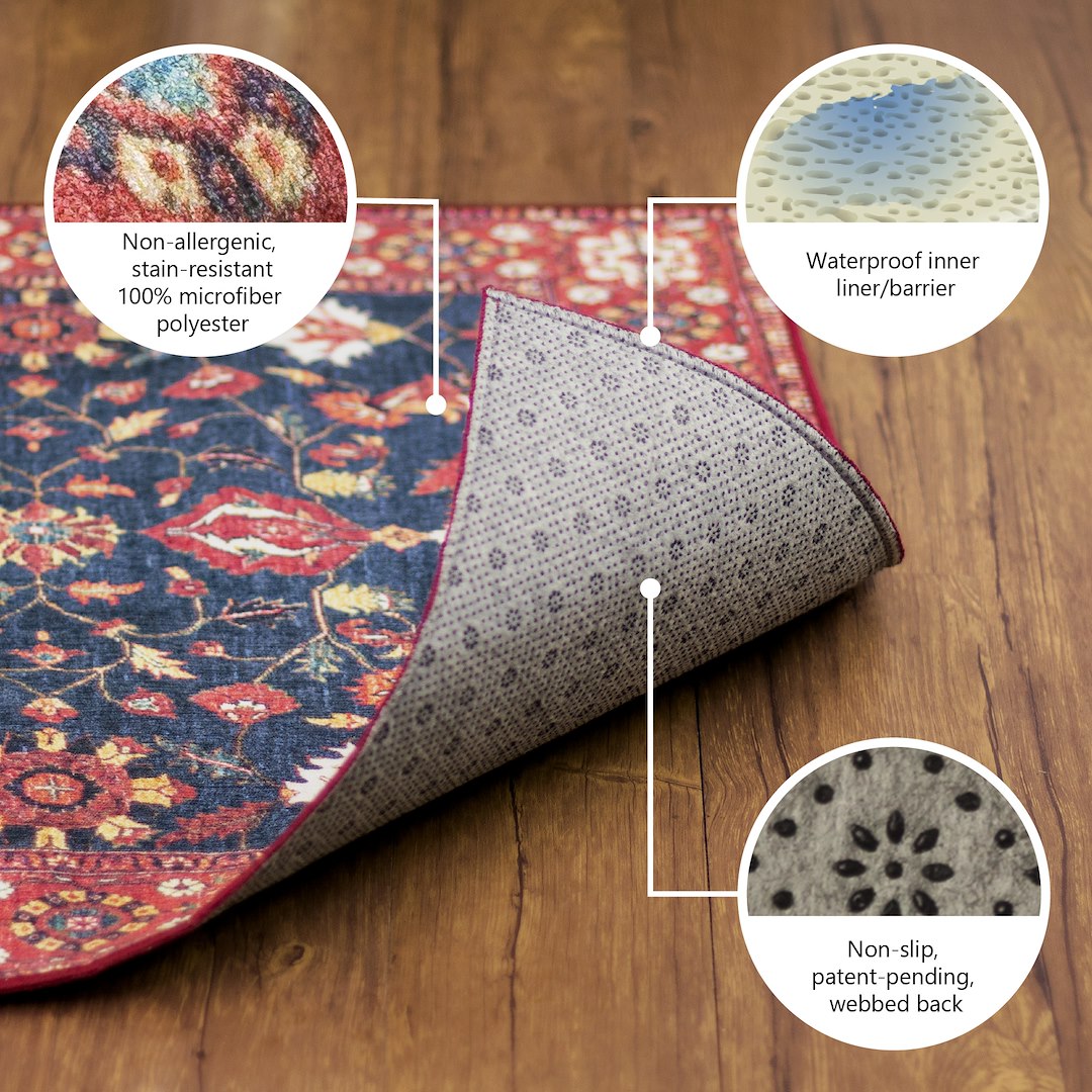 Product of Crystal Art Gallery 340555WEB Multicolor Carpet 