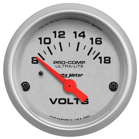 Autometer 4391 Gauge Voltmeter||4391.Jpg||85||a484391||1310940