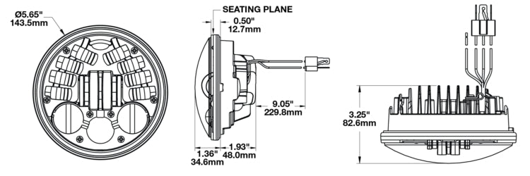 J.W. Speaker 0555091 Headlight Assembly||0555091_R_4.Jpg||93||j470555091||1157726