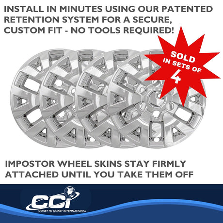 Product of Coast To Coast IWCIMP445X Silver Set Of 4 