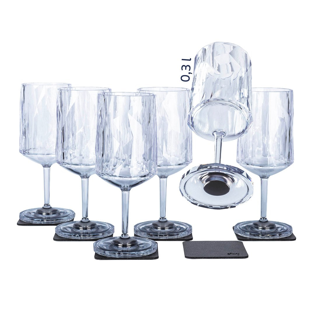 Silwy Magnetic Ko-Wig-C300-6 Drinking Glass||ko-Wig-C300-6.Jpg||85||swykowigc3006||1740302