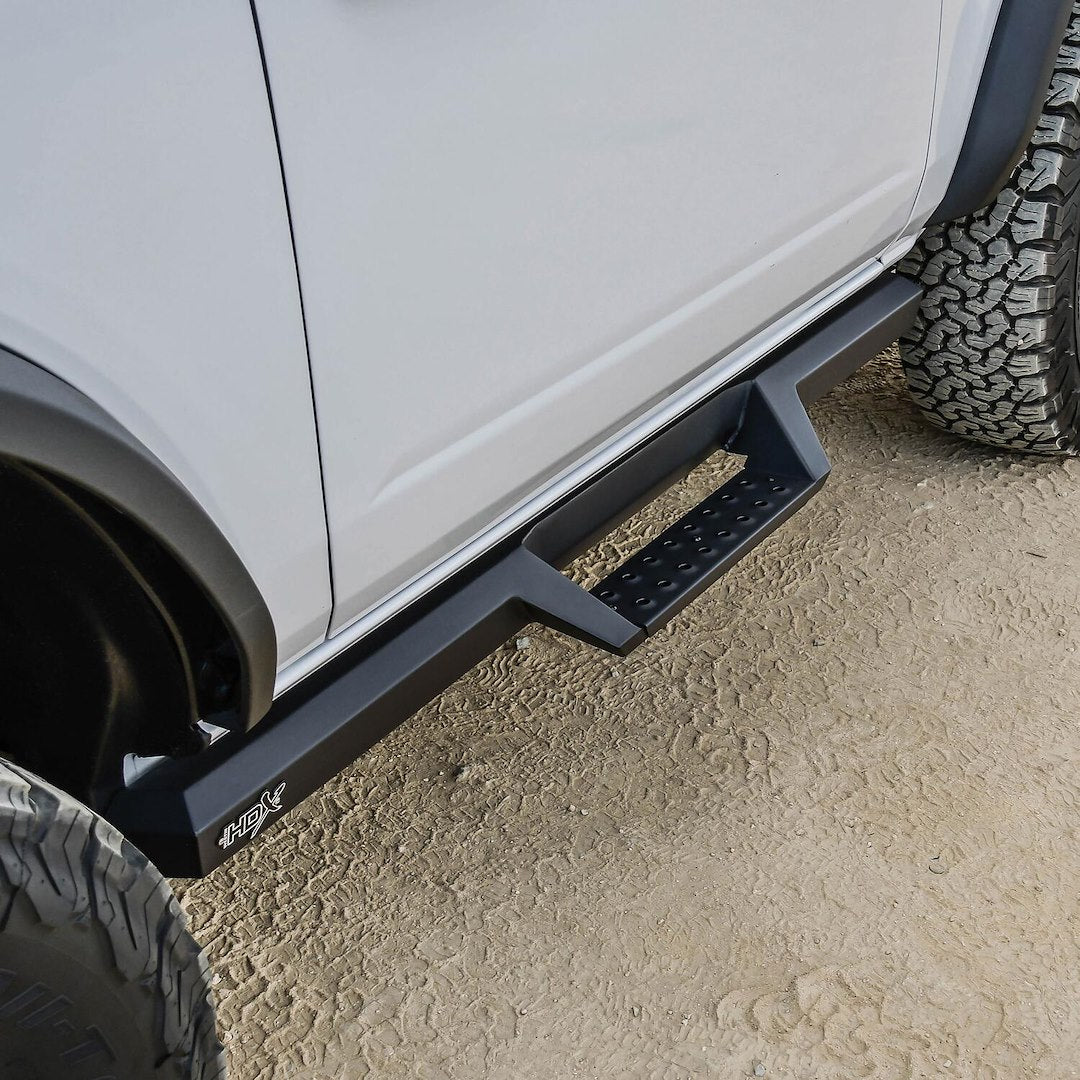 Product of Westin Automotive 56-14185 HDX Nerf Bar With Drop Down Steps 