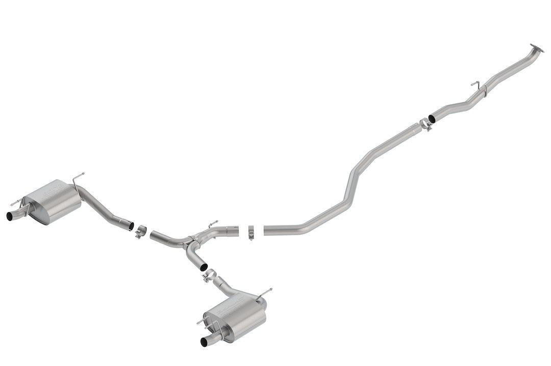Product of Borla 140786 S-Type Cat Back System Single Exhaust System Kit 