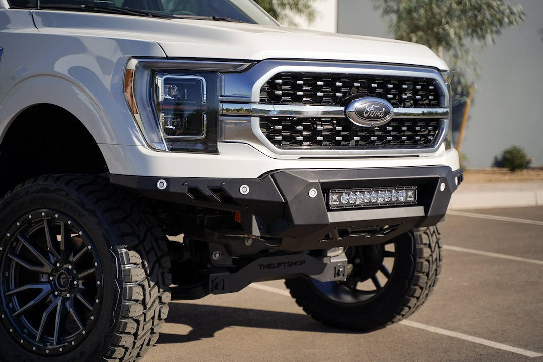 Product of Addictive Desert Designs F190300010103 Black Label Steel Powder Coated Bumper 