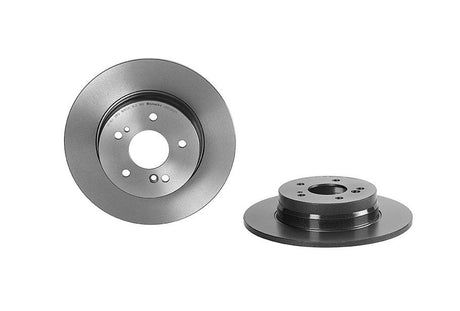 Product of Brembo 08D34011C02 Solid 1 Piece Brake Rotor 