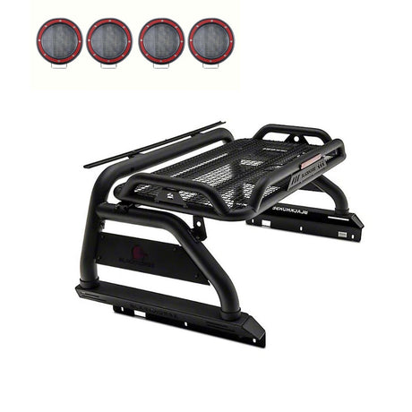 Product of Black Horse Offroad ATRB7BK-PLFR  Truck Bed Bar 