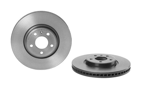 Product of Brembo 09B97211C02 Vented 1 Piece Brake Rotor 