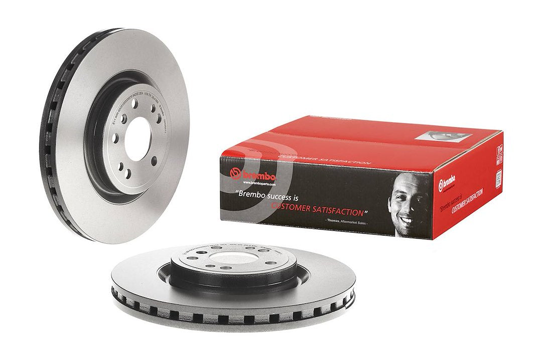 Product of Brembo 09A95611C02 Vented 1 Piece Brake Rotor 