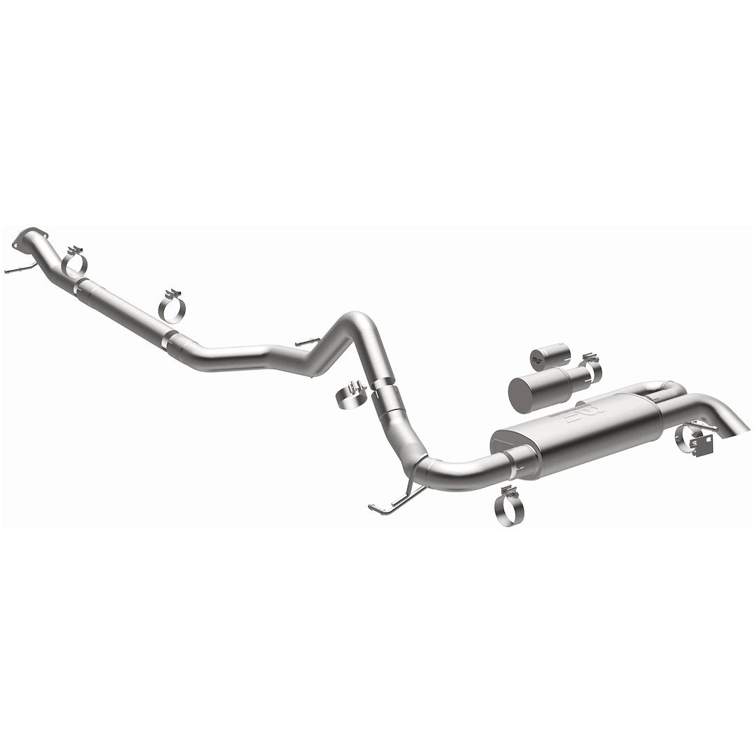 Product of Magnaflow Performance 19559 Overland Series Cat-Back System Single Exhaust System Kit 